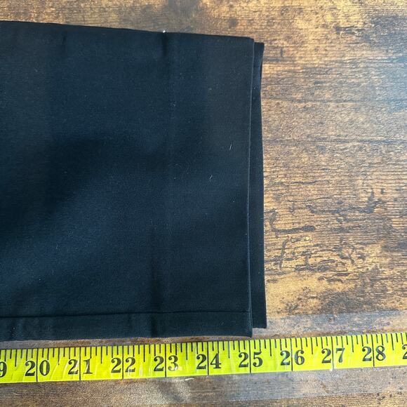 NEW Hilary Radley Flat Front Pull On Pants Tummy Control Large Black Preppy - Picture 5 of 9